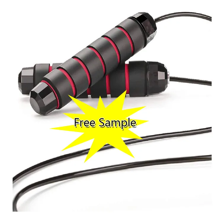 Boxing jump rope workout kids men women fitness body building skipping ropes free ball bearings rapid speed wire jumprope