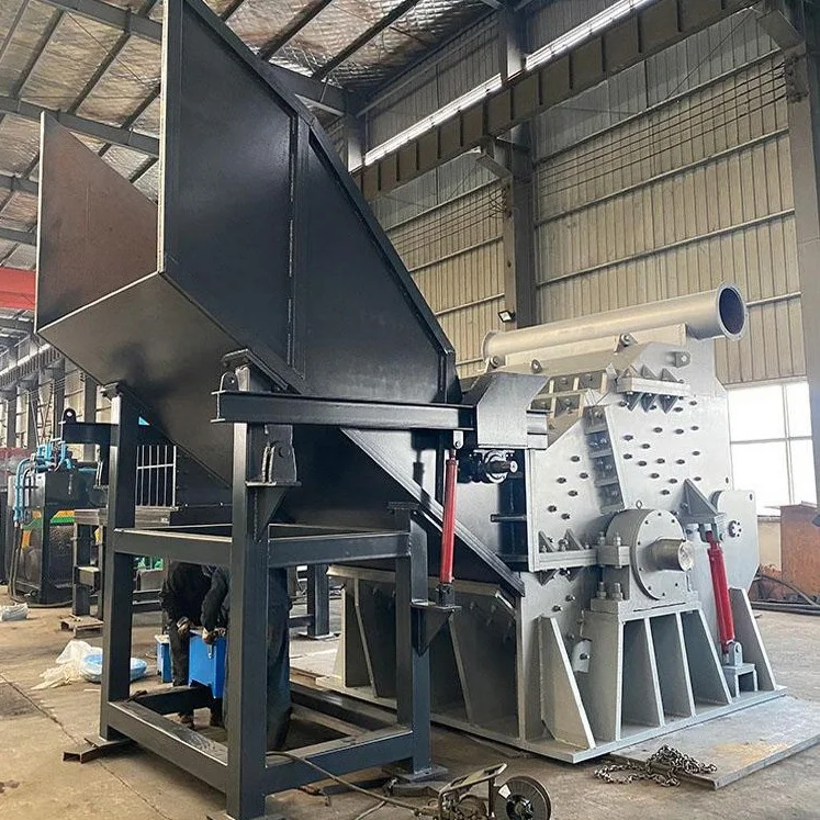 China Dihai Machine Heavy Metal Scrap Shredder Machine- Double-Shaft Shredder Price
