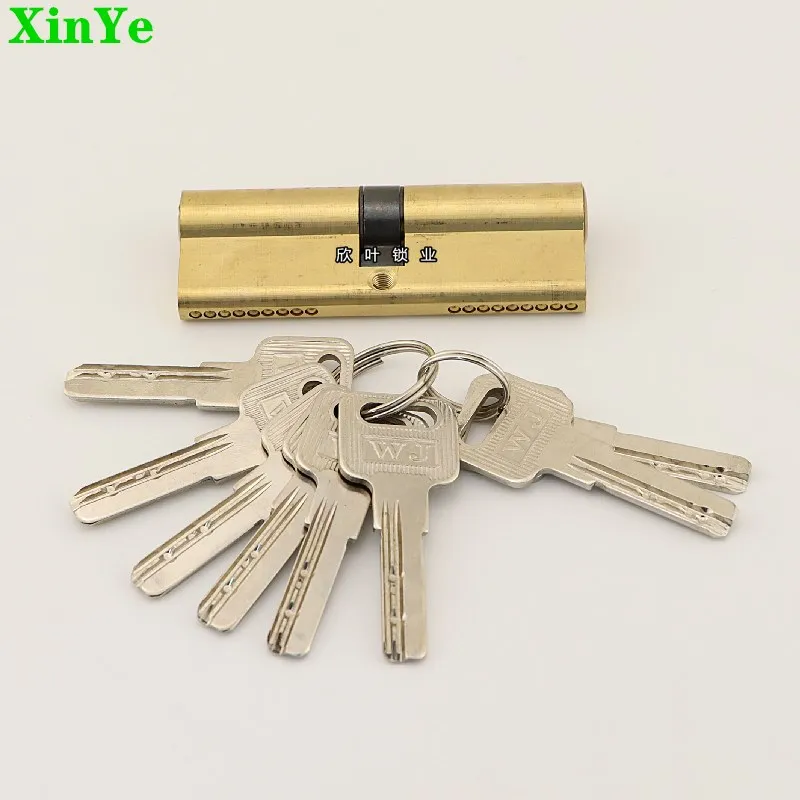 XinYe Wholesale High Security Double door Master Key Lock Cylinder for Door