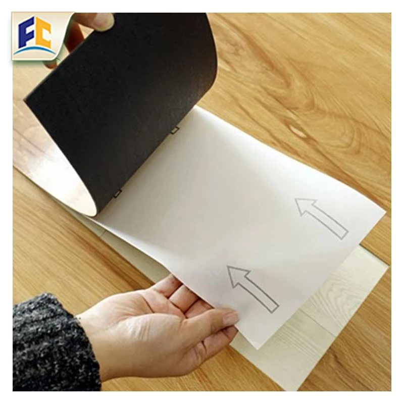 Peel and Stick Solid Wooden & Modular LVT Flooring with Click Lock and Waterproof Vinyl Tiles Oak Parquet Design Vinyl Sheets