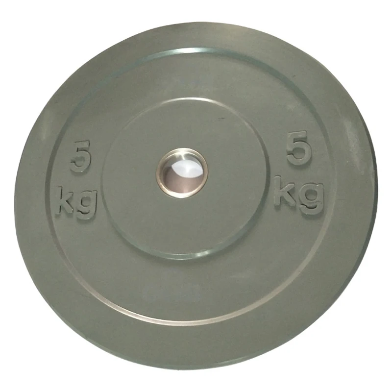 
OEM competition silicone rubber bumper plate weightlifting plate barbell plate for GYM 