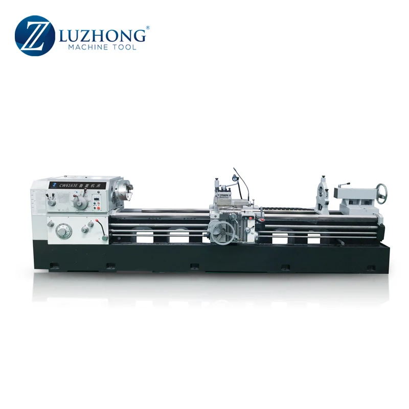 Сверхмощный токарный станок CW6163E, китайский токарный станок для металла