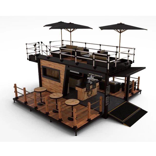 Передвижной дешевый раздвижной контейнерный дом для открытия с двух сторон