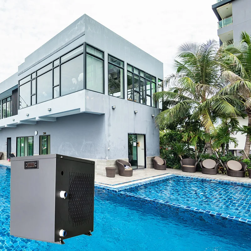 JIADELE WarmHouse Оптовая Продажа металлический 50 Гц R32 R410A мини небольшой водонагреватель для Спа бассейна бассейн тепловой насос