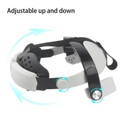 Adjustable, suitable for Oculus Quest 2 VR helmet head decompression Halo Elite strap; comfortable, breathable and removable
