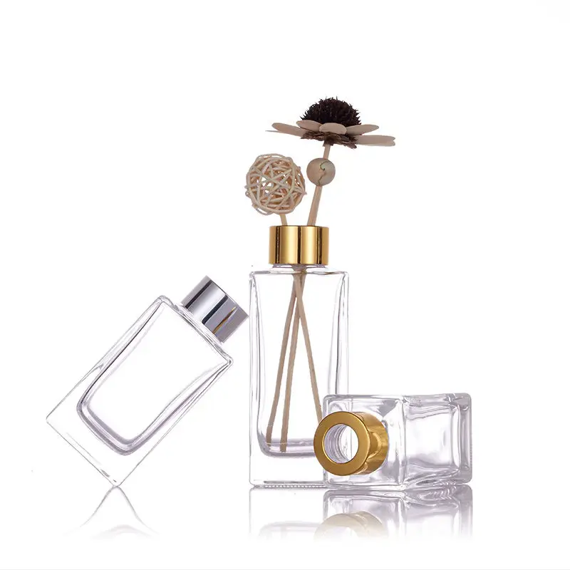 Wholesale custom perfume diffuser oil bottle 50ml 100ml 120ml 150ml fragrance bottle reed diffuser glass bottle
