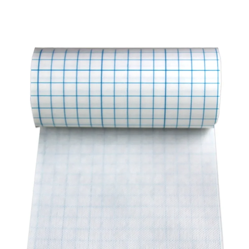 Non-woven adhesive tape roll