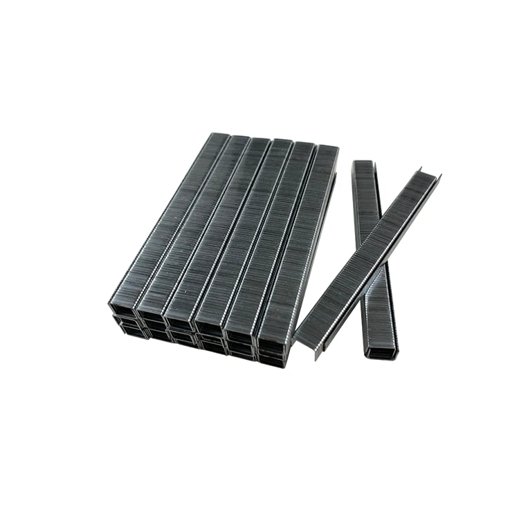 Factory Custom 20 Ga 1008J/1010J/1013J Galvanized U-shaped Nail Wood Sofa Decorative Staples Pin For Upholstery
