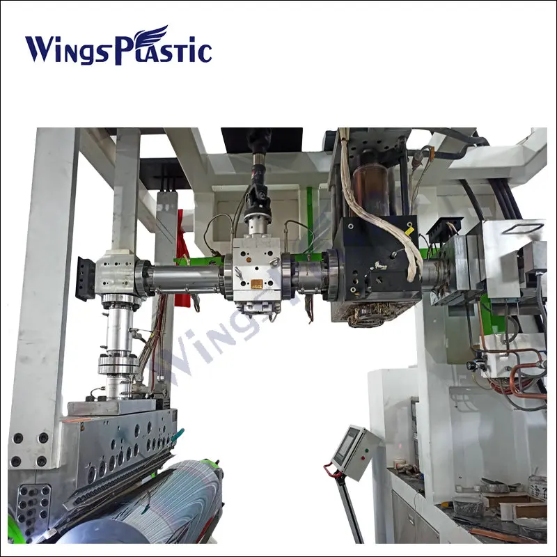 PLC Control PET PP PS PC plastic transparent sheet extrusion manufacturing machine