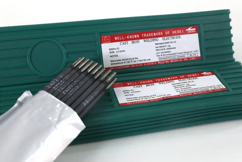 Wholesale 2.5mm 3.2mm Nickel iron alloy core Z308 Cast Iron welding rod for welding ENiFe-CI ENi-CI