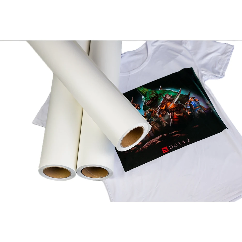Sublimation Compatible Heat Transfer Paper 100gsm A4 for Polyester Fabric and Hard Stiff Substrate Materials