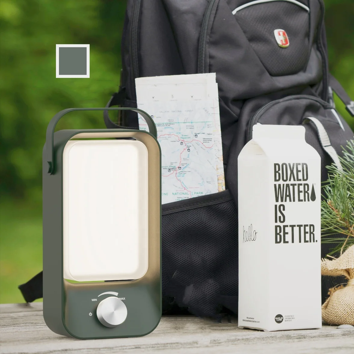 USB Rechargeable Emergency Portable Hanging Camping LED Lamp Retro Camping Light