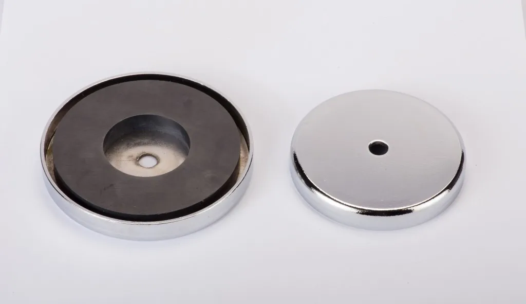 Pot Magnets High Performance Industrial Customized The Round Permanent Neodymium Pot Magnets