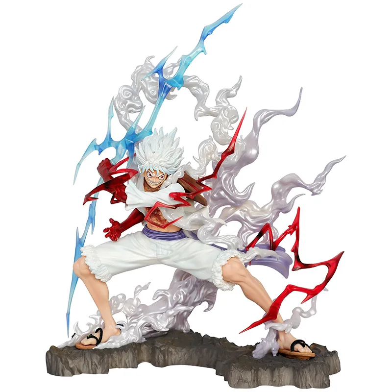 NEW 28m Anime one pieces Collectible Model Doll Wink gk Nika Gear 5 Luffy Statue action figure Toys