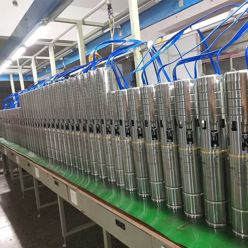 QQPUMP Bomba Sumergible Para Pozo 0.55Hp Chinese Dc Submersible Deep Well Pump For Agriculture Irrigation