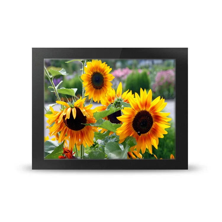 open frame industrial led display 10.4 12 15 17 19 inch lcd monitors with vesa