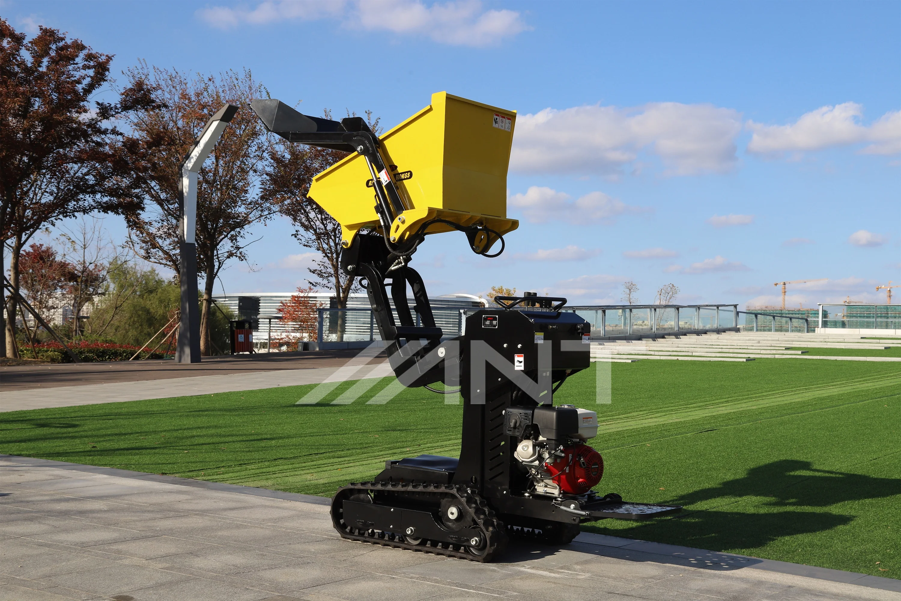 ANT BY600 Mini Dumper 600kg Multifunctional Crawler Power Barrow With Self Loading Home Use Farm Equipped Reliable Motor