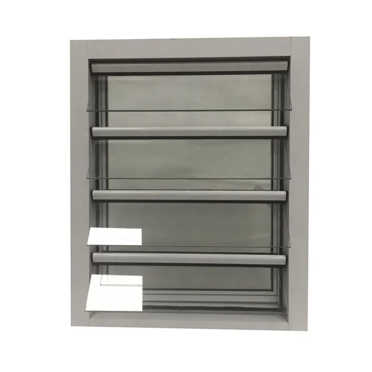 Shutters Type Shutter Aluminium Interior Security Glass Aluminum Alloy New Horizontal LYM190515 1.4 Mm-2.0mm Customized Size