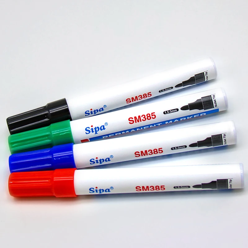 Sipa SM385 water-based art marker sets paint alcohol wet erase permanent marker pen fine point wet erase marker set