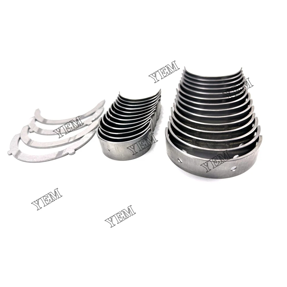 ISBE Main Bearing And Connecting Rod Bearin Kit & Thrust Washer Set For Cummins Engines For Cummins Engine Bearing Set