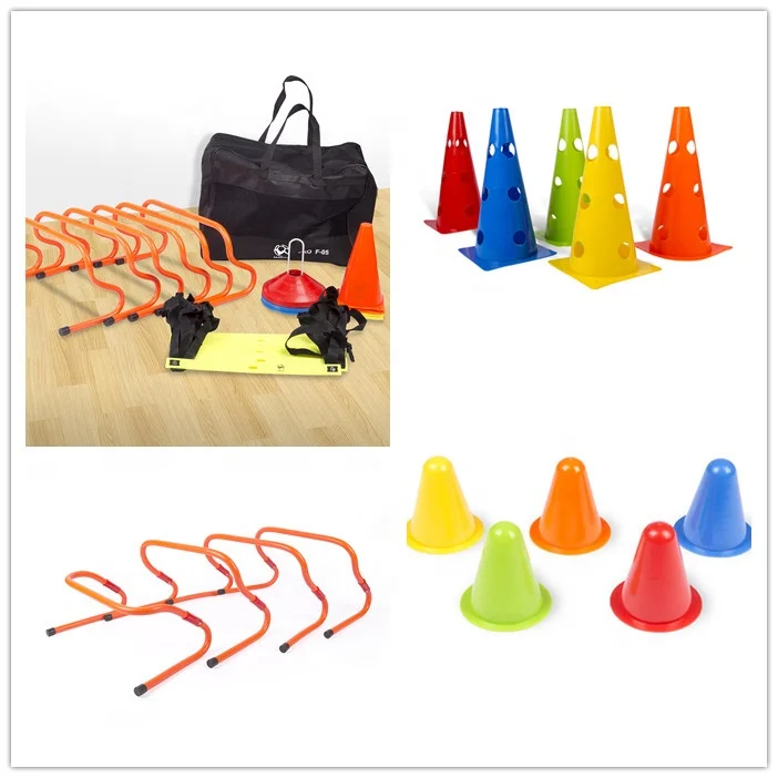 Wholesale Agility Ladder Soccer Football Training Equipment Set For Youth with carry bag