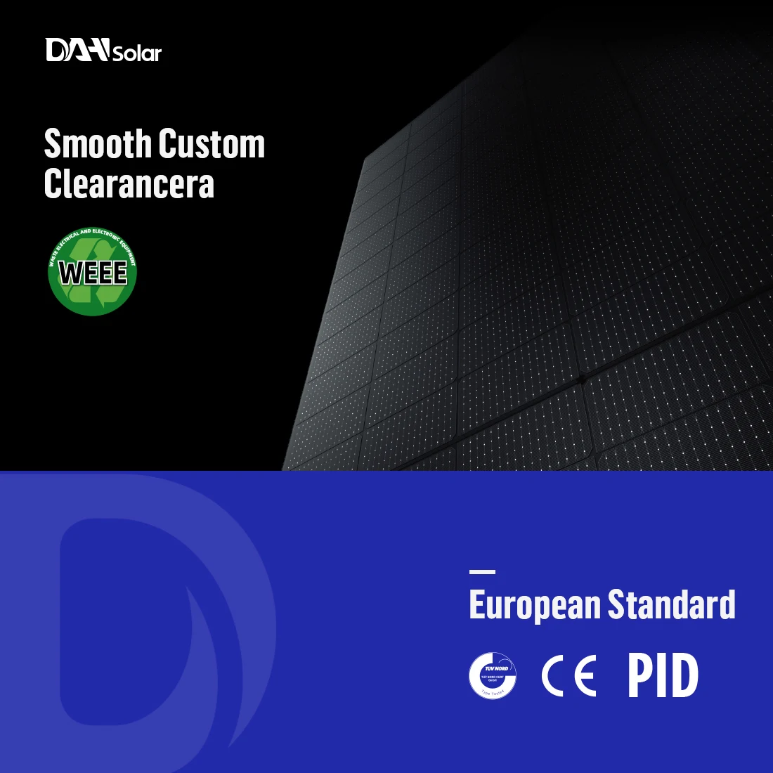 30 Years Warranty Panneau Solair 560 Watt 570 Watt 580 Watt N Type Photovoltaic Frameless Solar Panel EU Warehouse