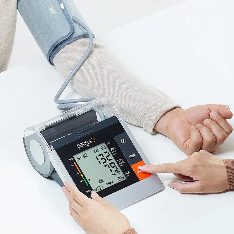 Most accurate home use arm style heart rate and blood pressure machine bp monitor digital sphygmomanometer
