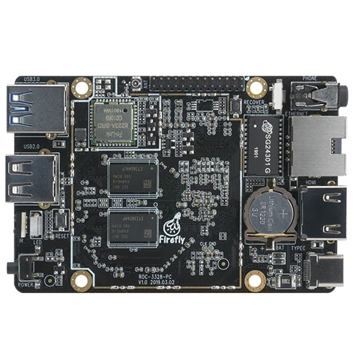 ROC-RK3328-PC мини-ПК настольный компьютер с поддержкой нескольких OS Raspberry Pi мини-компьютер