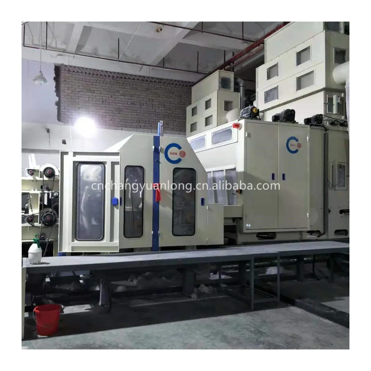 Thermal bonded polyester wadding making machine nonwoven  fabric production line for Quilt filler fabric making