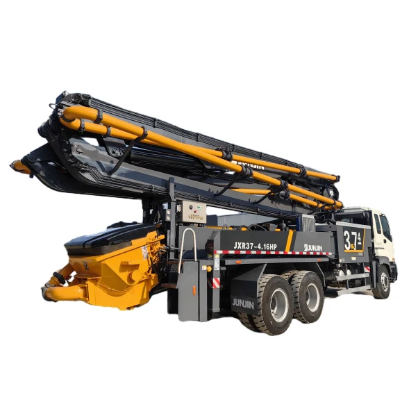 Junjin 37M Main Oil Pump Rexroth Used Putzmeister Pumps For Sale Customized New Products Jxr37-4.16Hp Concrete Pump Truck