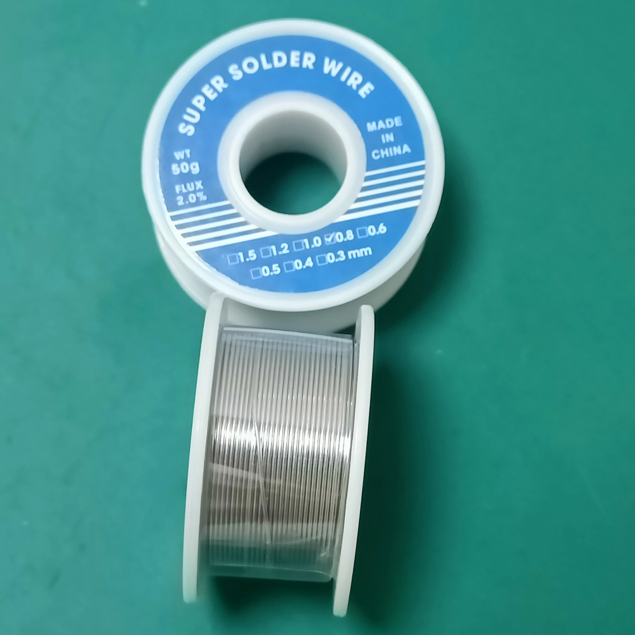 XYB 60/40 Solder Core Wire 0.8mm Waterproof Tin Wire Solder Very little residue solder wire