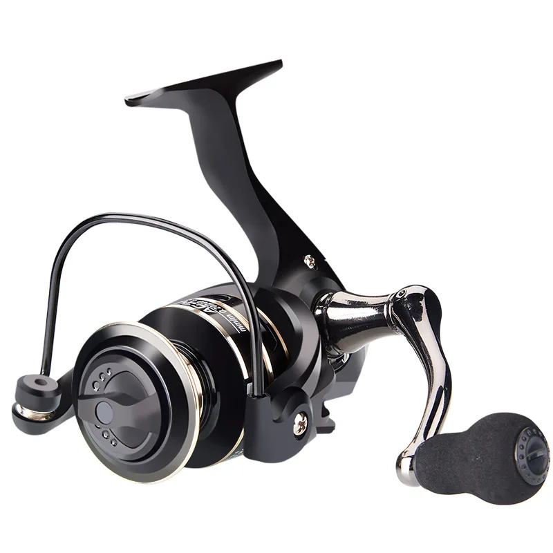 Haroi Top sale AC2000-7000 Max Drag 8KG 5.2:1 Spinning Reel With Large Spool for carp fishing freshwater