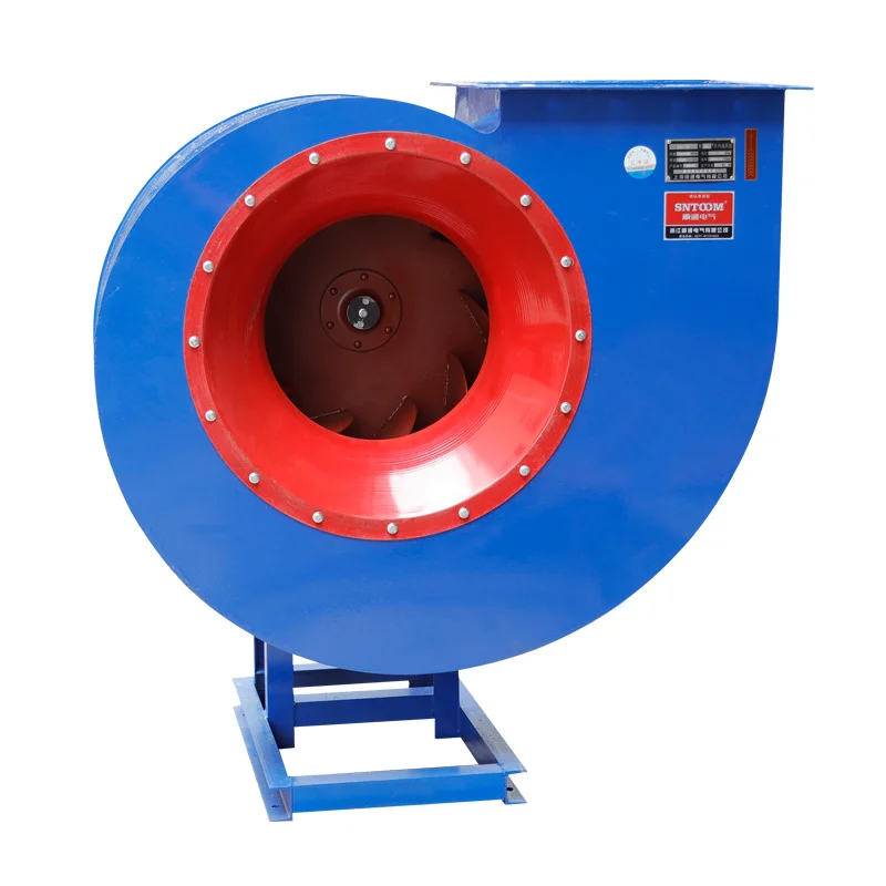 China 4-72 Industrial High Temperature Resistant Air Exhaust Duct Belt Centrifuge Blowers Fan Machine