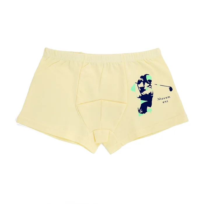 
RTS 4-12 Years Qute Printing Organic Cotton Baby Boy Underwear Children Underwear Boy Models Underwear Kids Boy 