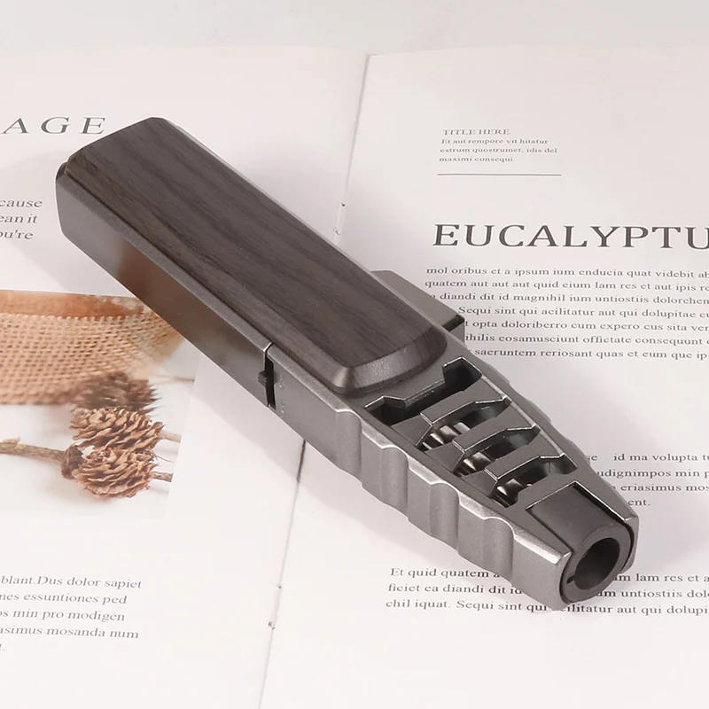 Futeng Cigar Torch Turbo Lighter Jet Butane Gas Cigarette Spray Gun Windproof Metal Pipe Lighter For Kitchen