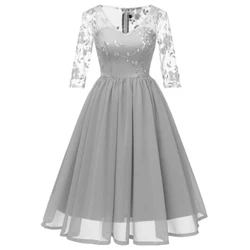 2019 New Arrivals Half Sleeve V-Neck Applique A-Line Prom Dress Bridal Wear