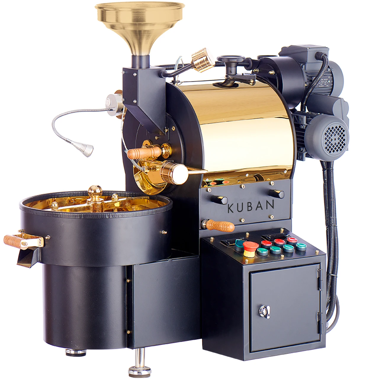 
Electric Gas Coffee Roasters, Kuban Coffee Roaster, Sample Coffee Roasters with 100 200 300 500 grams, Kuban KBN1000M-0,5 