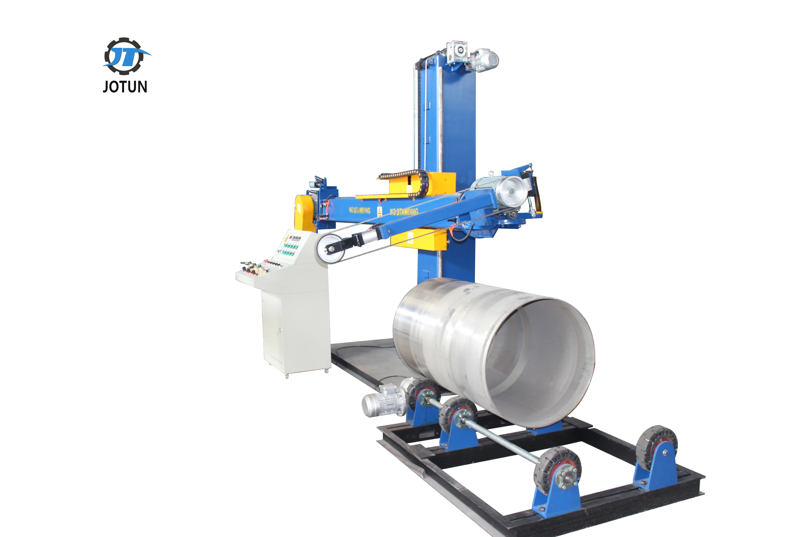 
Jotun Polishing Machine | Stainless steel tank shell polishing grinding machine 