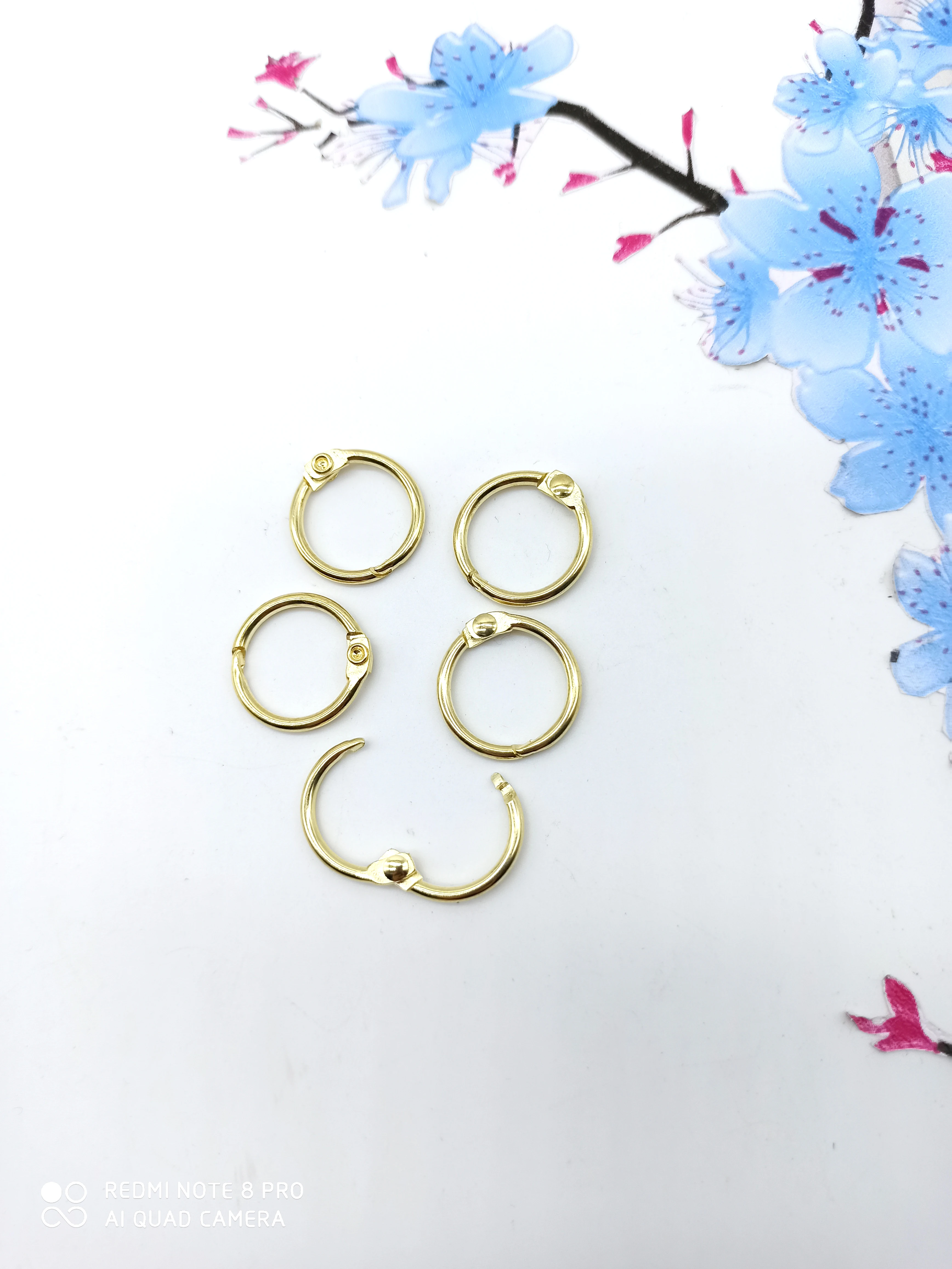 30mm Antique Bronze Metal Book Binding Ring