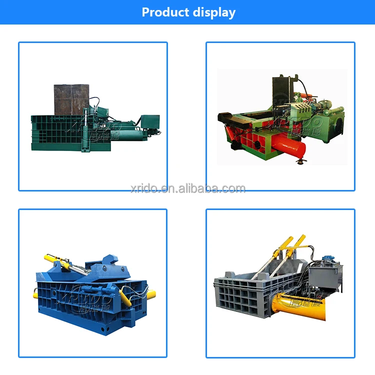 waste metal scrap metal compactor baler balling press machine scrap metal balers for sale