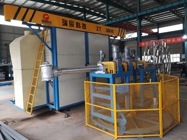 Three-arm Rotomolding Machine Plastic Water Tower Rotary Forming Machine