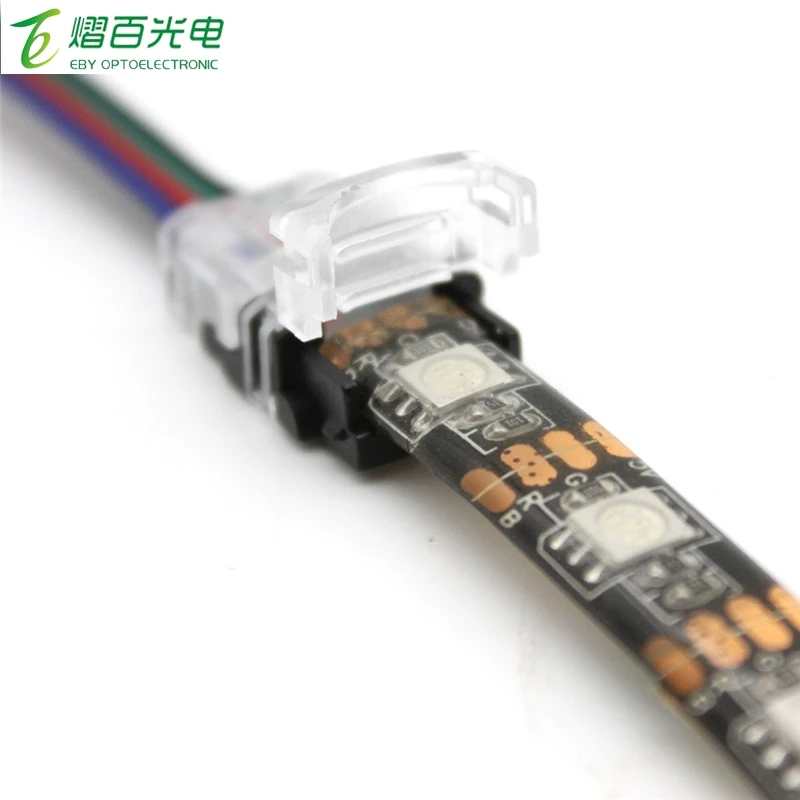 5 шт. 10 2/2/4/5/6pin светодиодные ленты для печатных плат тест-полоски провода одного RGB 3528 5050 Подключение терминала сращивания