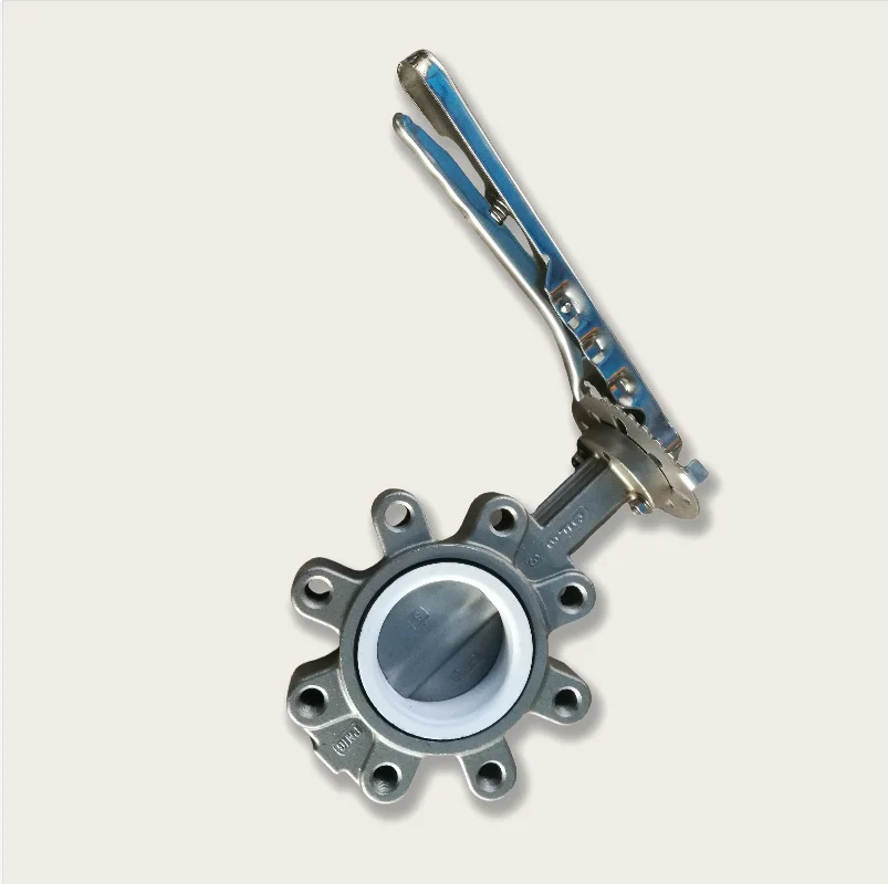 Stainless Steel  Centre Line Lug Type Butterfly Valve with Flange to ANSI125/ANSI 150/Pn10/Pn16/JIS 10K