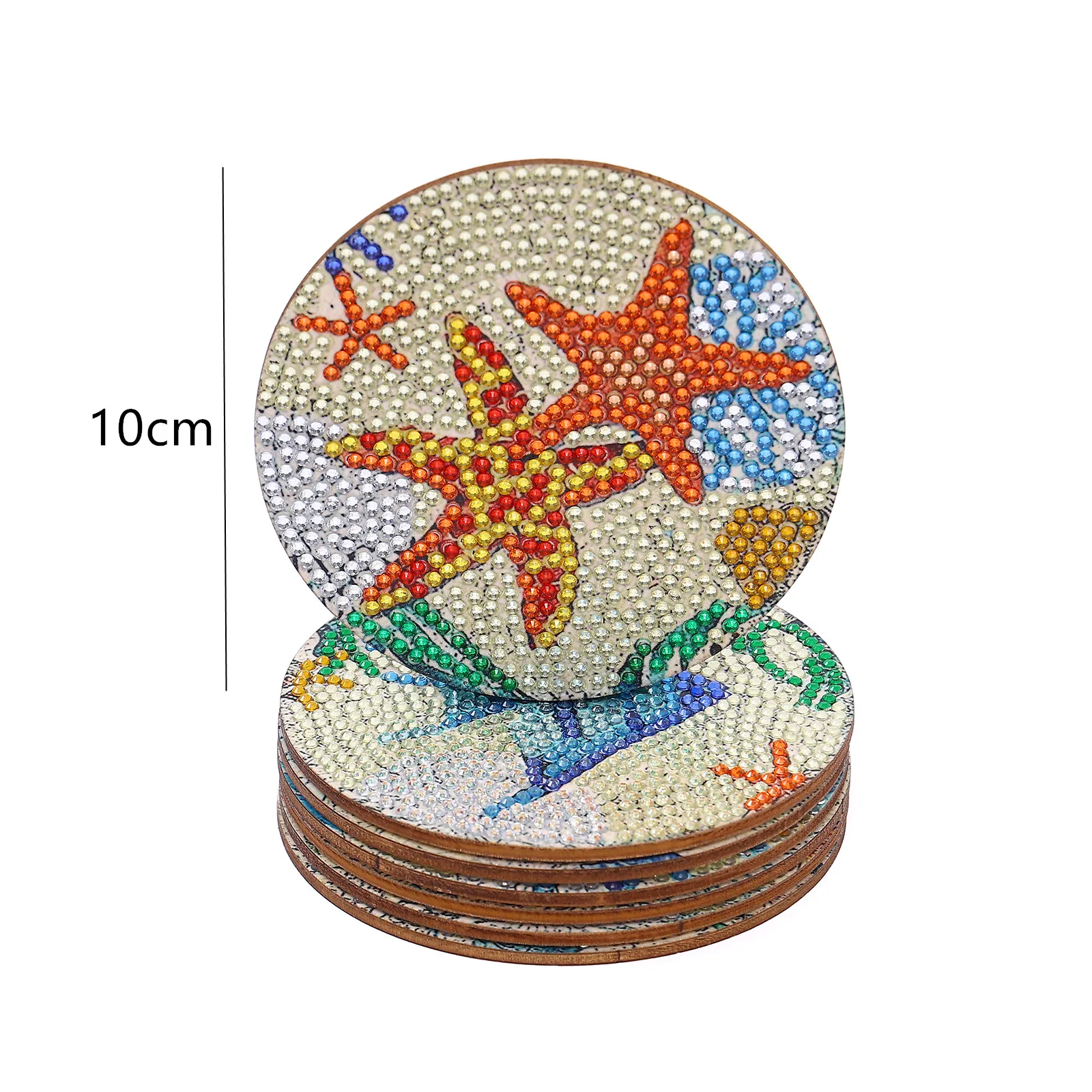 Custom Printed Drink Coaster Round Fast Shipping Coffee Table Mats Paper Beer Diamond Painting Diy Wood Coaster