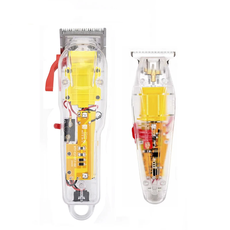 Strong Power Professional Cordless Rechargeable Hair Cutter Kit Hair Trimmer for Barber Shop