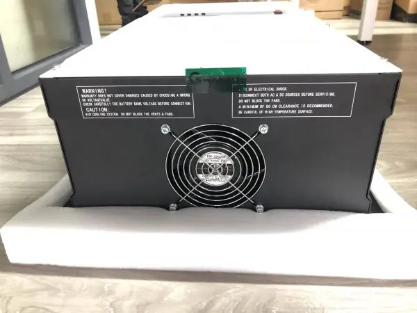 80A MPPT Controller SineWave Growatt 48V 6KW 120V 240V Split Phase Off Grid Solar Inverter SPF 6000T DVM