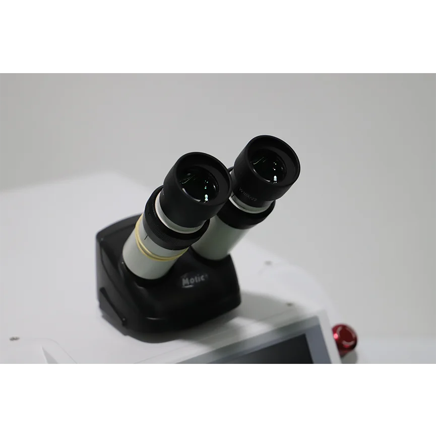 small desktop size women jewelry spot welding sets machine factory price 100j yag dental goldsmith metal with ccd camera