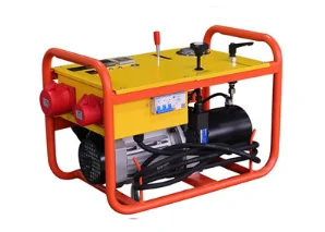 High-quality HDPE water supply tube welding machine for pipe diameter 250-500mm with 4 butt rings max temperature 270