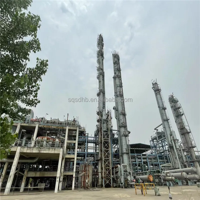NMP Solvent refinery Thin film evaporator group  base oil recycling to diesel plant