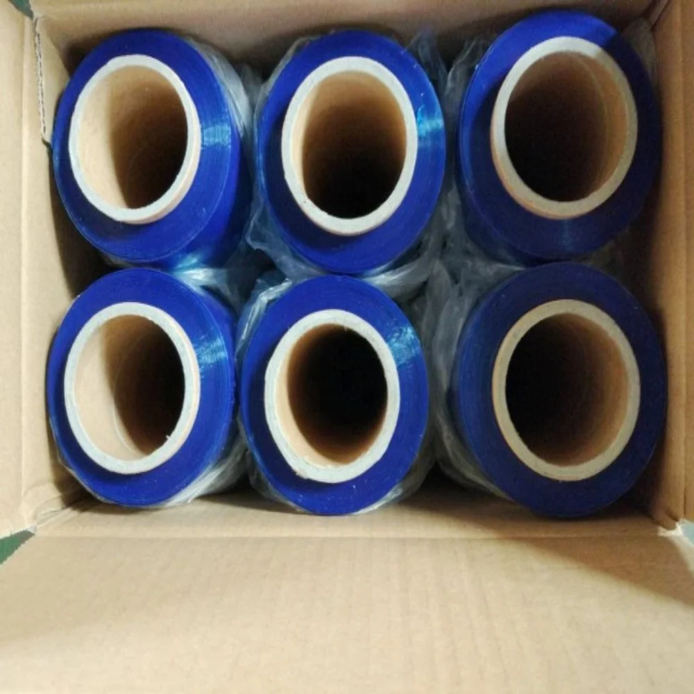 JAPAN Popular 15mic Transparent PE Stretch Film Casting Cling Film Plastic Roll Film
